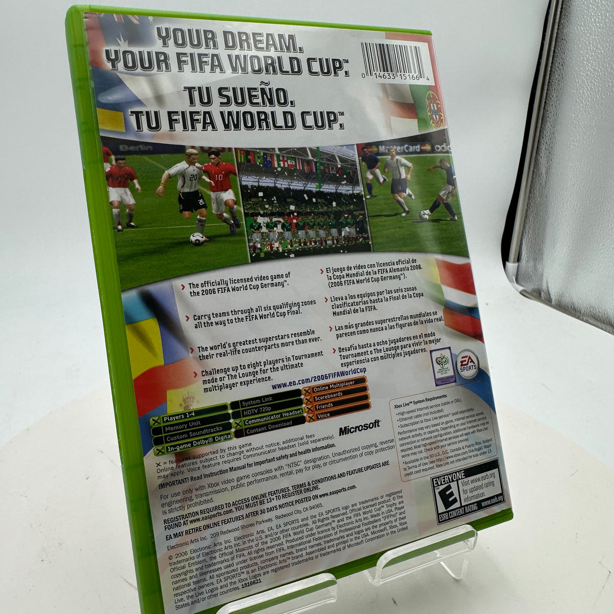 Xbox 2006 FIFA World Cup Germany Video Game CIB
