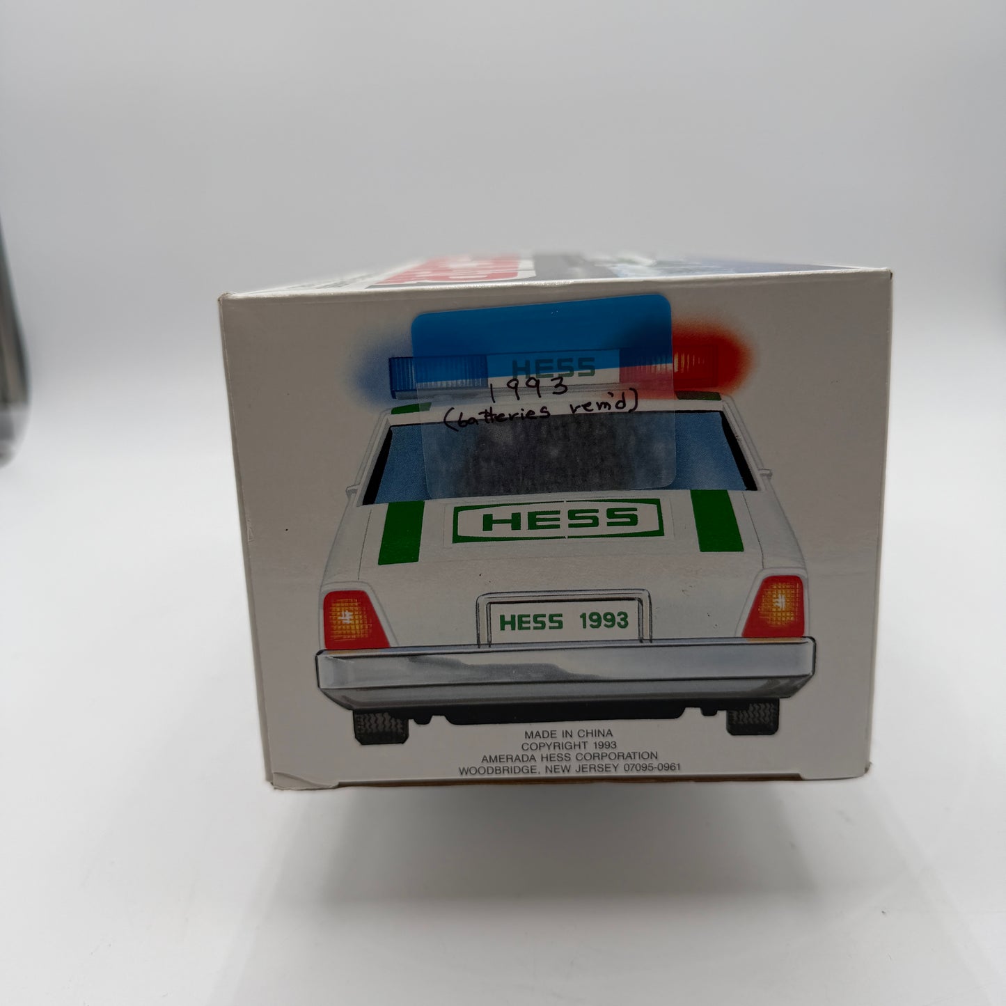 HESS 1993 Patrol Car New Stored with Batteries Removed