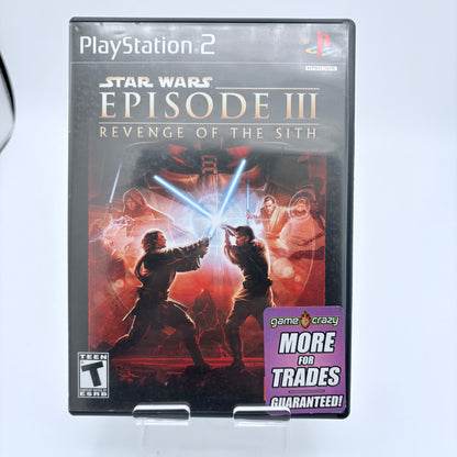 Playstation 2 Star Wars Episode III Revenge of the Sith Used w/ Box