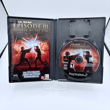 Playstation 2 Star Wars Episode III Revenge of the Sith Used w/ Box
