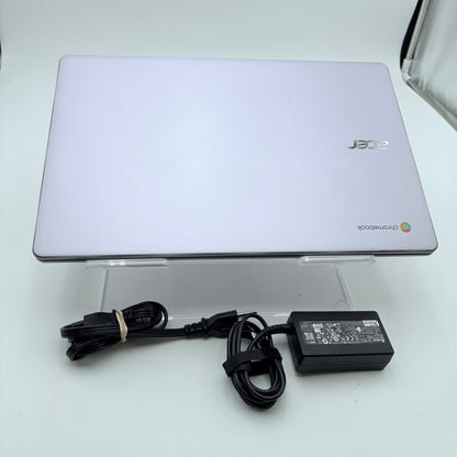 Acer CB315-4H-C0VN Purple Laptop Chromebook 15.6-inch, Intel Celeron, 4GB RAM