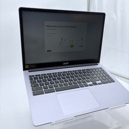 Acer CB315-4H-C0VN Purple Laptop Chromebook 15.6-inch, Intel Celeron, 4GB RAM