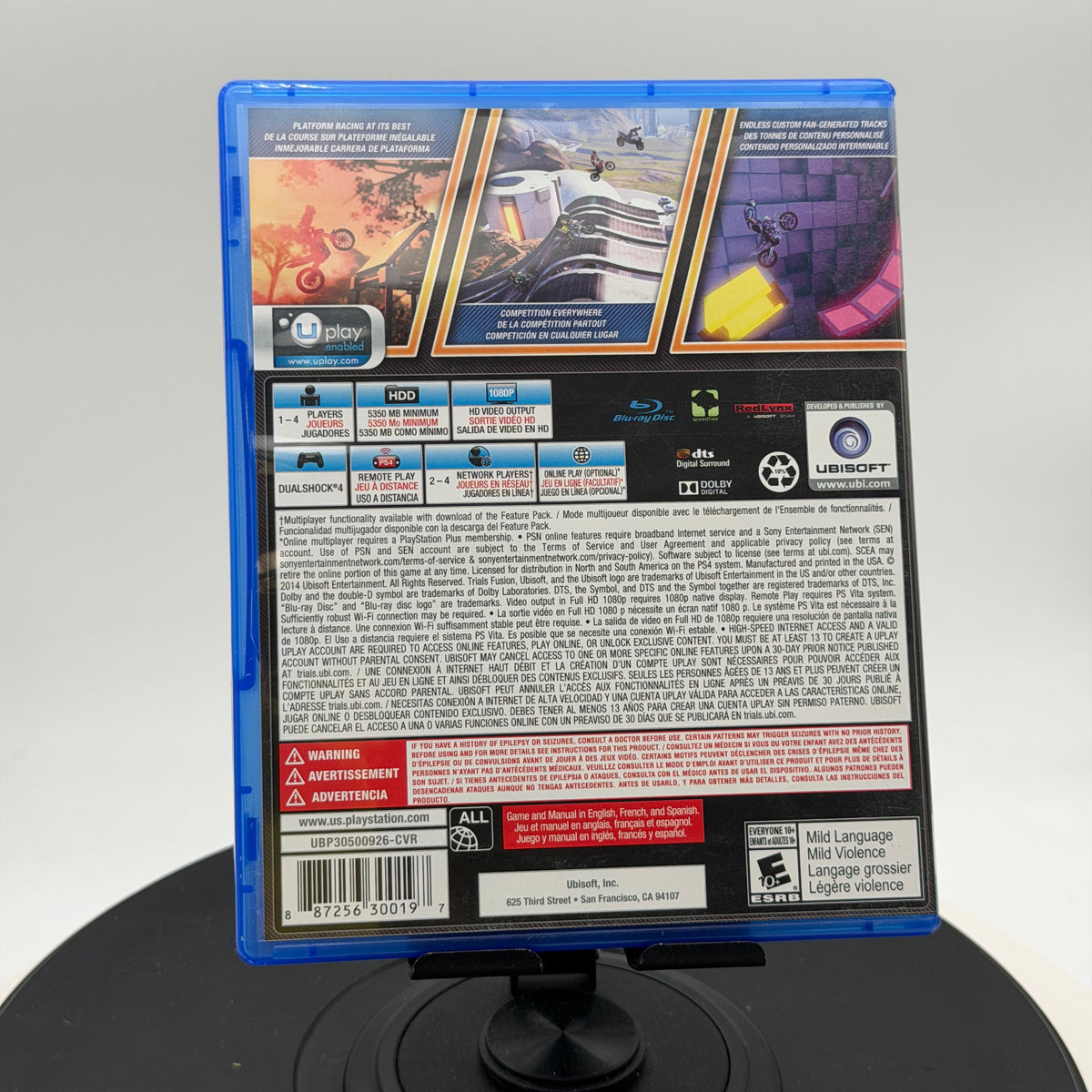 Trials Fusion for PlayStation 4 CIB