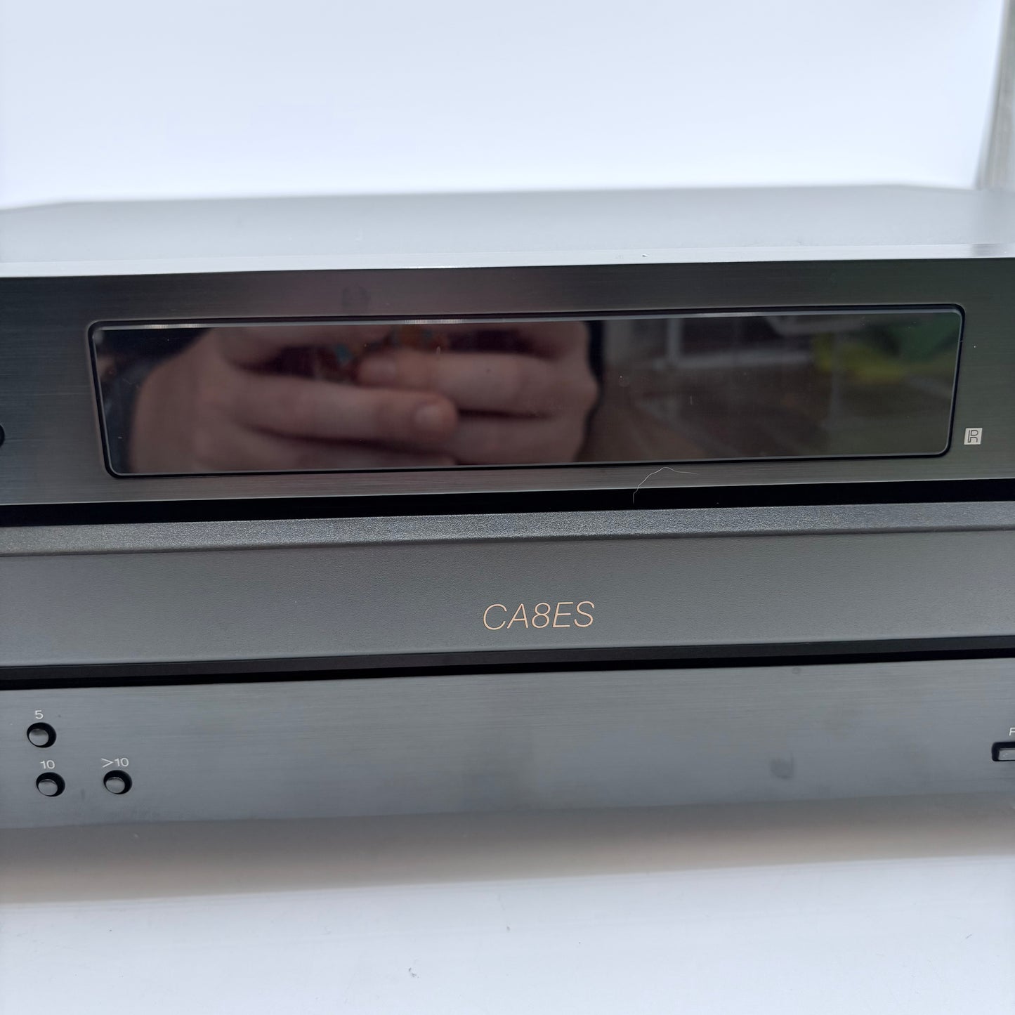 Sony CDP-CA8ES 5 Disc CD Changer Tested No Remote