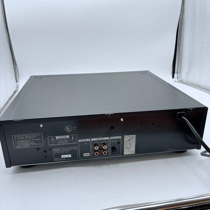 Sony CDP-CA8ES 5 Disc CD Changer Tested No Remote
