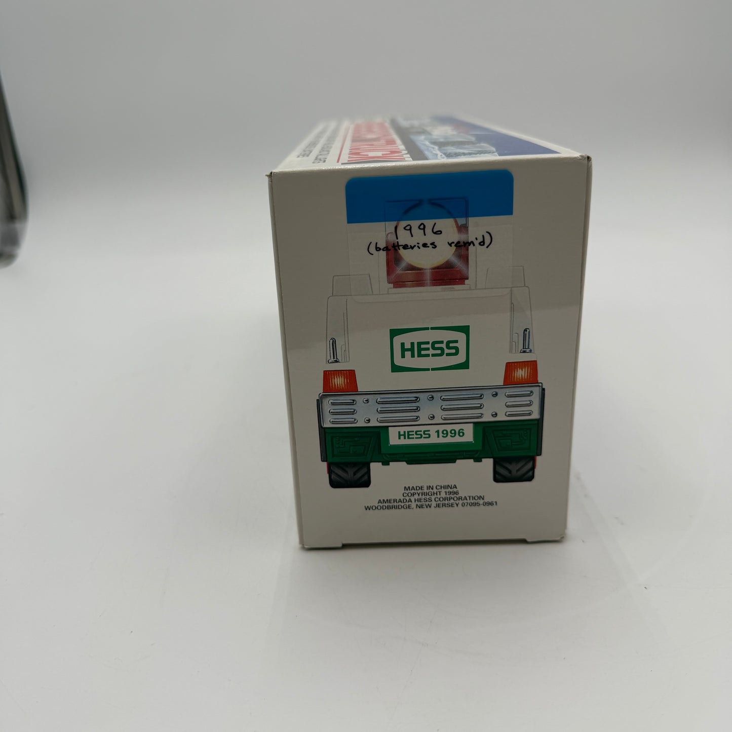 HESS 1996 Emergency Truck New Stored with Batteries Removed