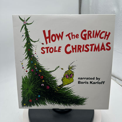 How the Grinch Stole Christmas Narrated by Boris Karloff Vinyl