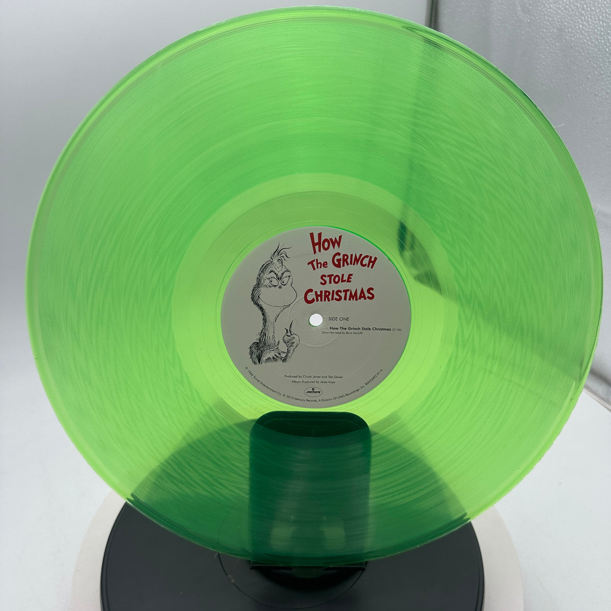 How the Grinch Stole Christmas Narrated by Boris Karloff Vinyl