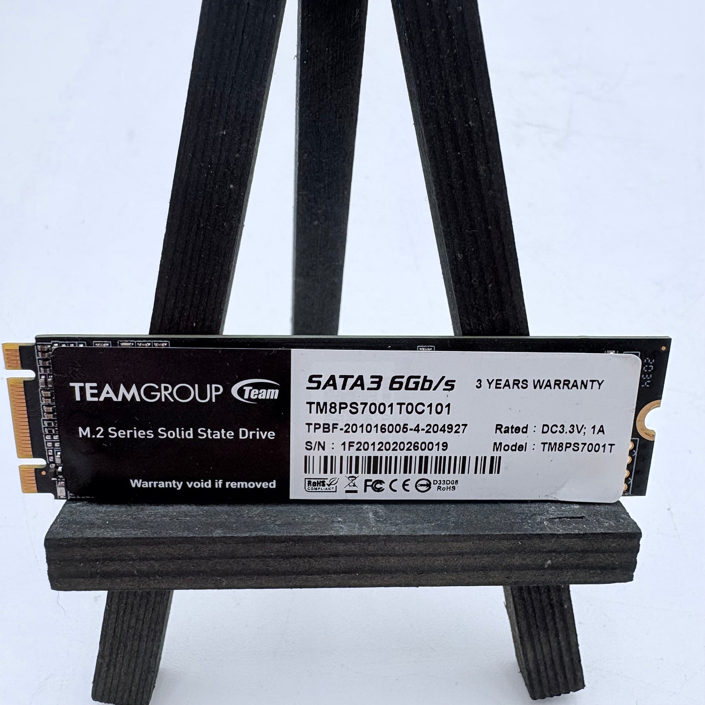TeamGroup M.2 SSD TM8PS7001T0C101 1TB 6GB/S 1TB