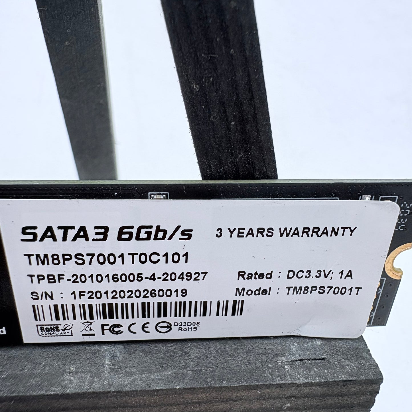 TeamGroup M.2 SSD TM8PS7001T0C101 1TB 6GB/S 1TB