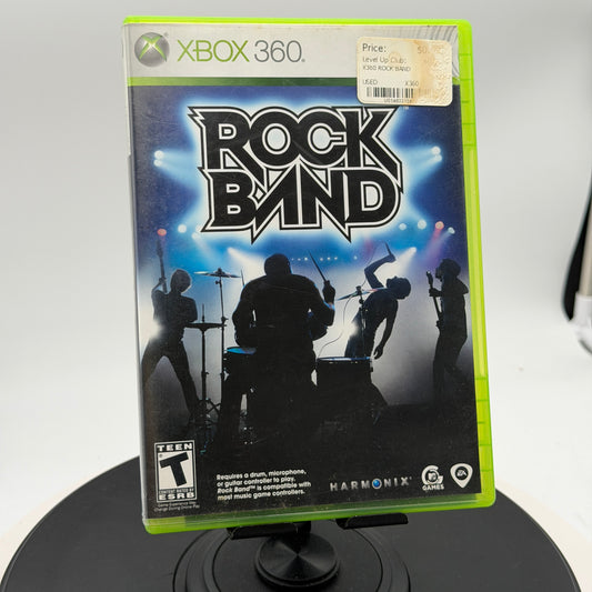 Xbox 360 Rock Band Video Game Black CIB