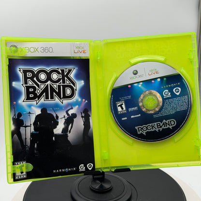 Xbox 360 Rock Band Video Game Black CIB