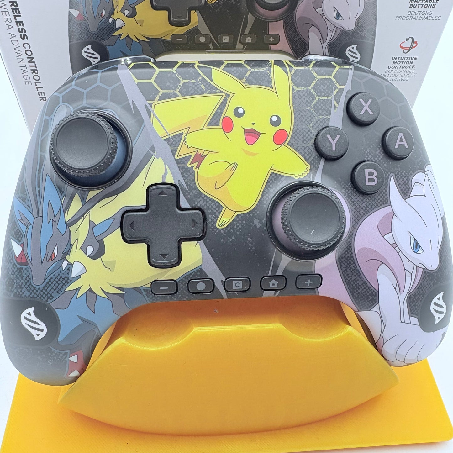 Nintendo Switch PowerA Advantage Wireless Controller Pokemon With Box
