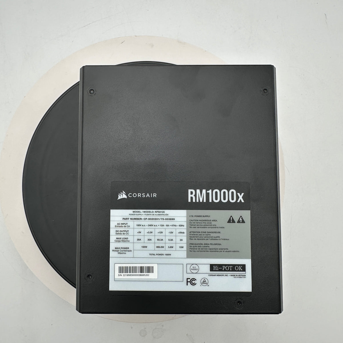 CORSAIR RM1000x Power Supply READ