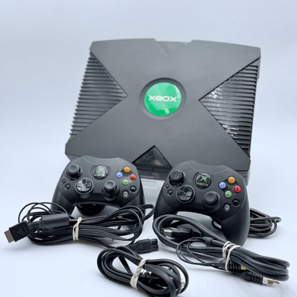 Microsoft Xbox (2001) Console W/ 2 Controllers