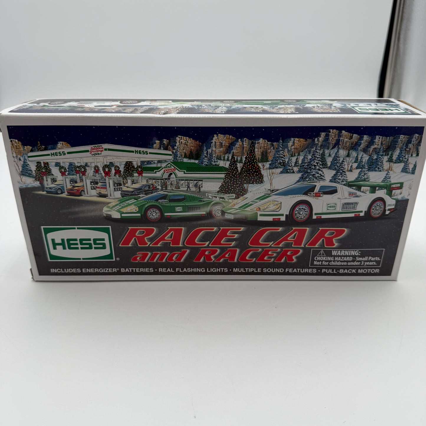 HESS 2009 Race Car and Racer New Stored with Batteries Removed (Copy)