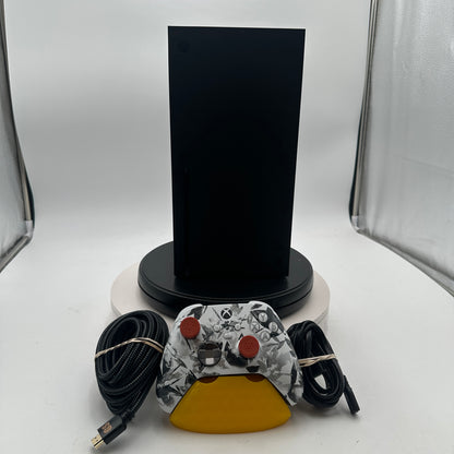 Microsoft Xbox Series X (1882) 2020 Black 825GB With 1 Controller and Cables