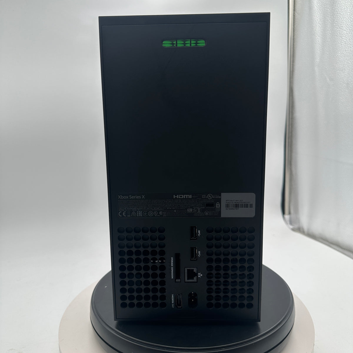 Microsoft Xbox Series X (1882) 2020 Black 825GB With 1 Controller and Cables