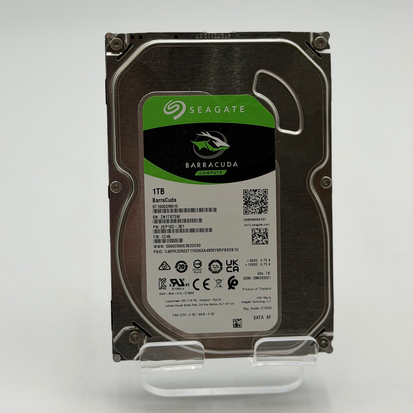 Seagate Barracuda 3.5 HDD 1TB ST1000DM010