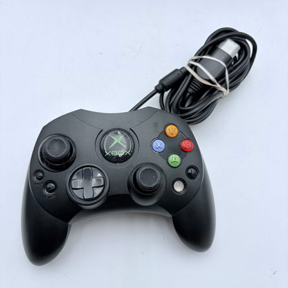 Microsoft Xbox (2001) Black Video Game Console with One Controller