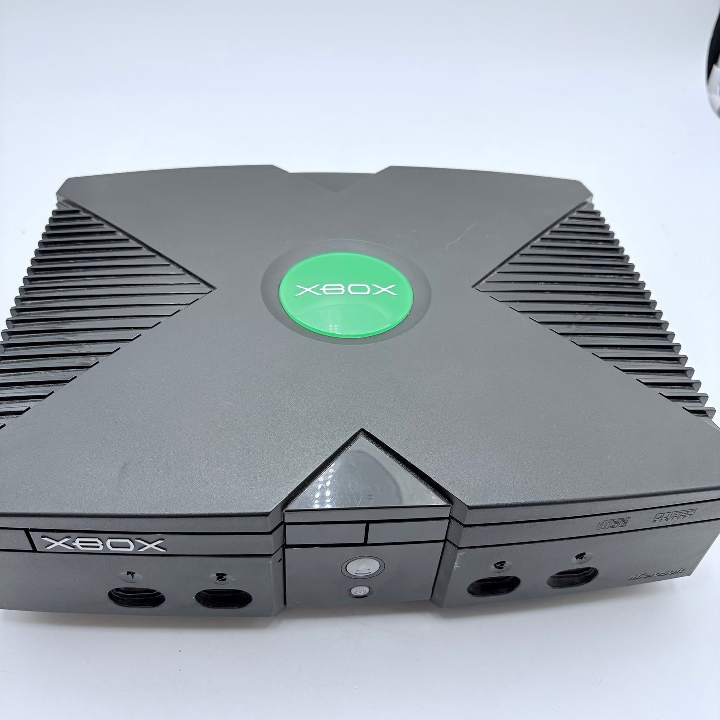 Microsoft Xbox (2001) Black Video Game Console with One Controller