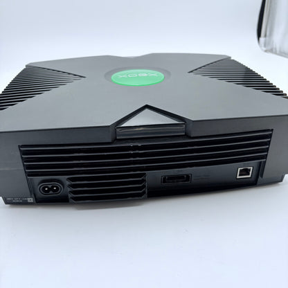 Microsoft Xbox (2001) Black Video Game Console with One Controller