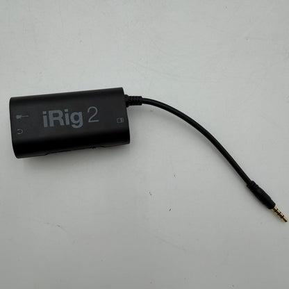 iRig 2 Black Musical Instrument Interface