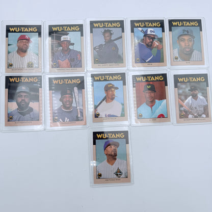 Wu Tang Clan Art Card Lot - Hip Hop Baseball Cards