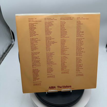 ABBA The Visitors 33 RPM 12" LP 1981 Atlantic Vinyl Record