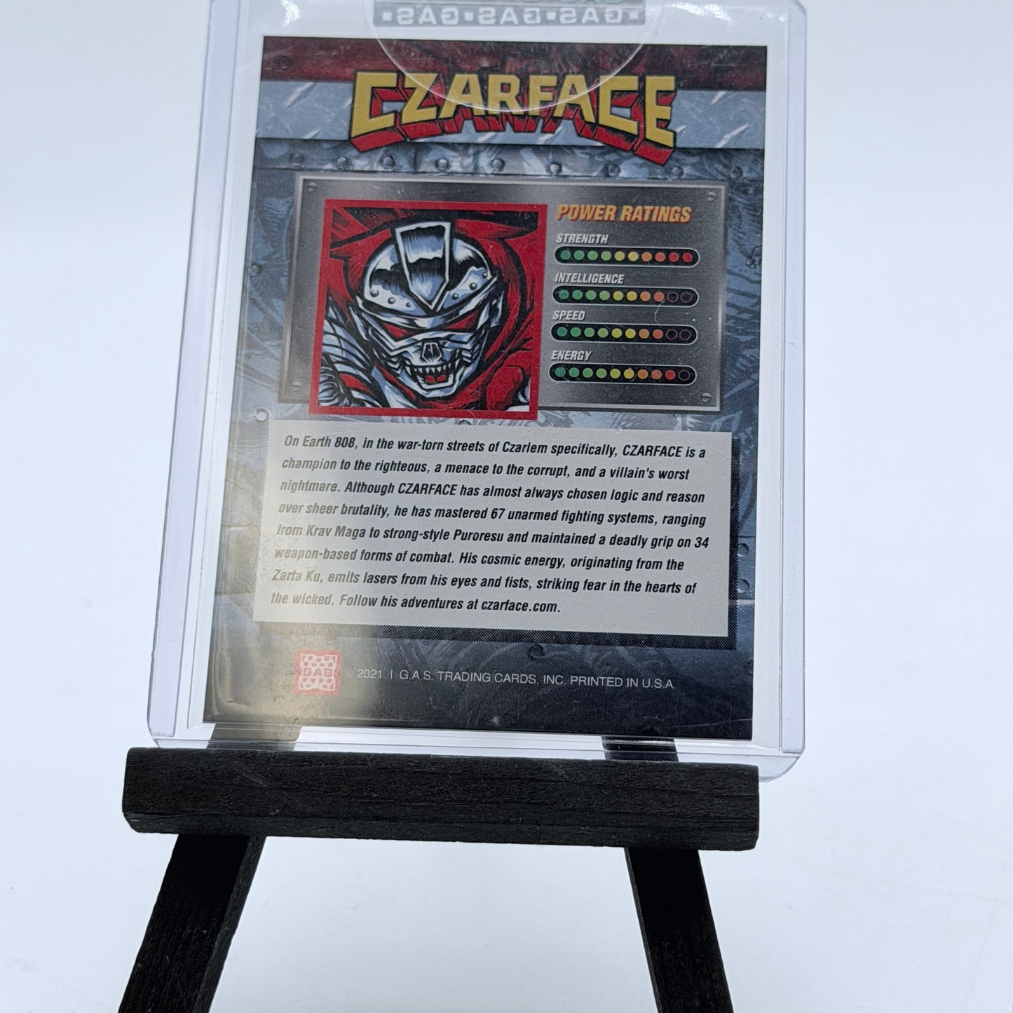 G.A.S. Trading Cards CZARFACE Rookie Card #25 Limited Edition