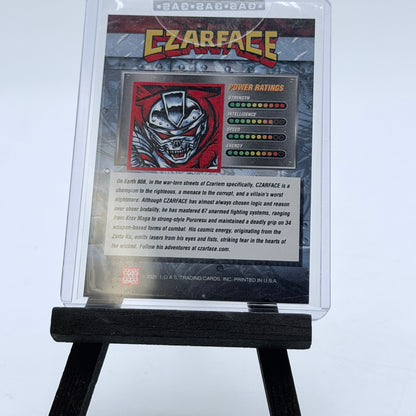 G.A.S. Trading Cards CZARFACE Rookie Card #25 Limited Edition
