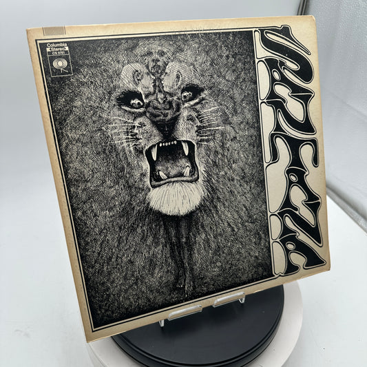 Santana 1969 LP Columbia CS 9781 Red 360 Sound Vinyl Record