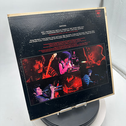 Santana 1969 LP Columbia CS 9781 Red 360 Sound Vinyl Record