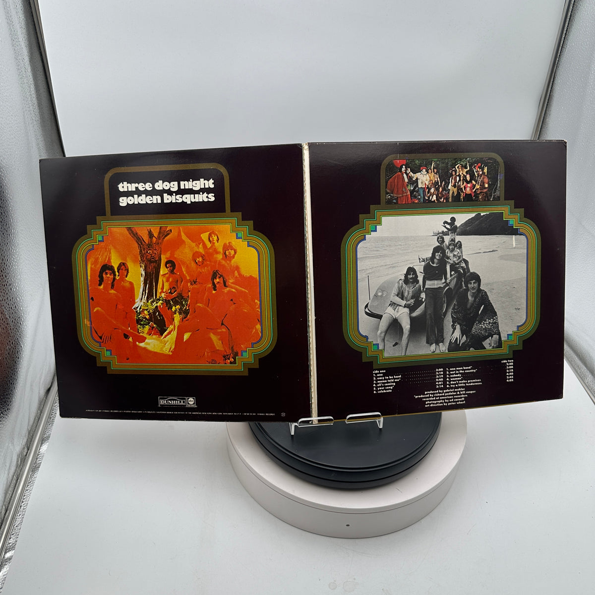 Three Dog Night Golden Biscuits 1971 Dunhill ABC Rock Vinyl LP Record