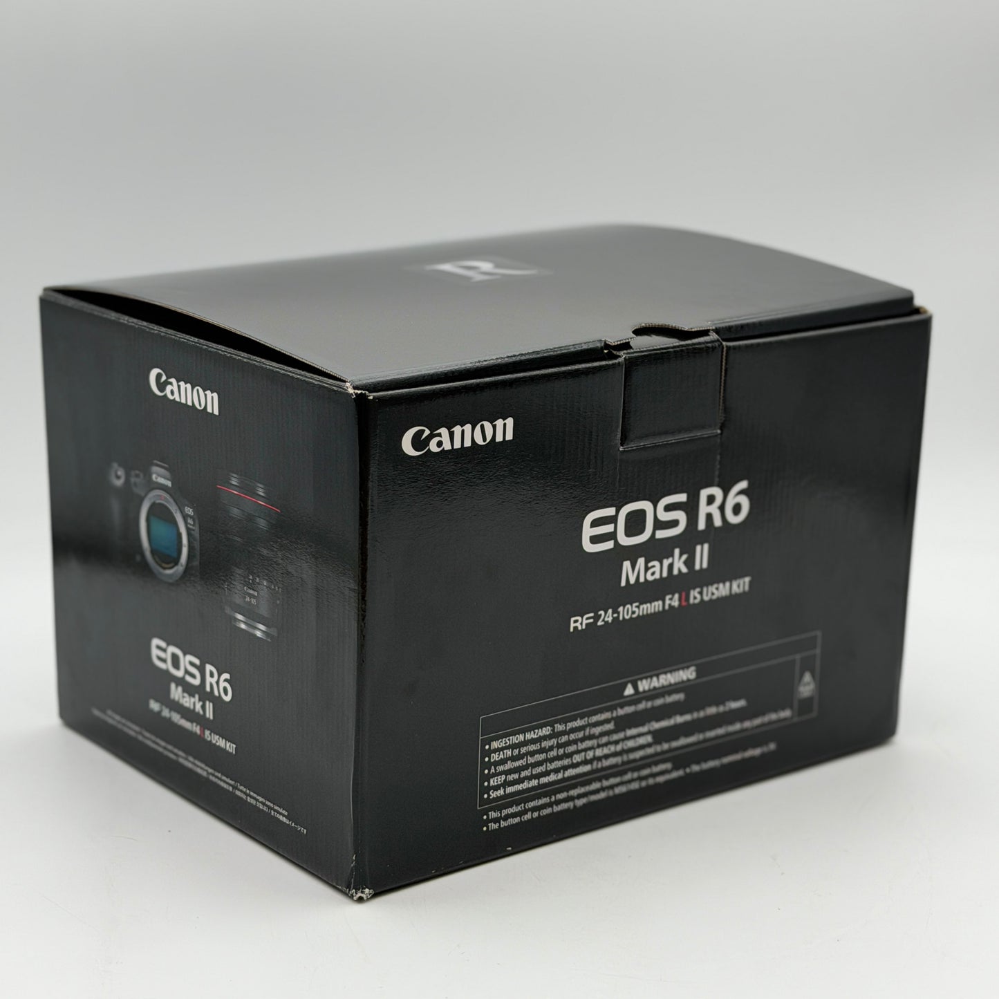 Canon EOS R6 Mark II RF 24-105 F4 L IS USM KIT - New Open Box, 5 Shutter Count