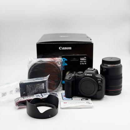Canon EOS R6 Mark II RF 24-105 F4 L IS USM KIT - New Open Box, 5 Shutter Count