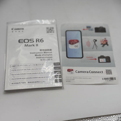 Canon EOS R6 Mark II RF 24-105 F4 L IS USM KIT - New Open Box, 5 Shutter Count
