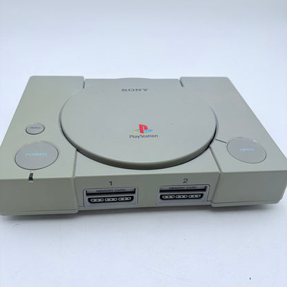 Sony PlayStation 1 SCPH-7501 Gray Video Game Console READ