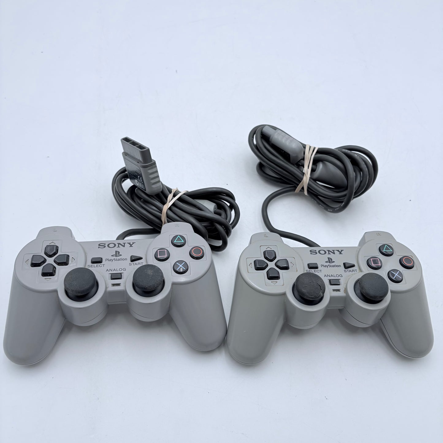 Sony PlayStation 1 SCPH-7501 Gray Video Game Console READ