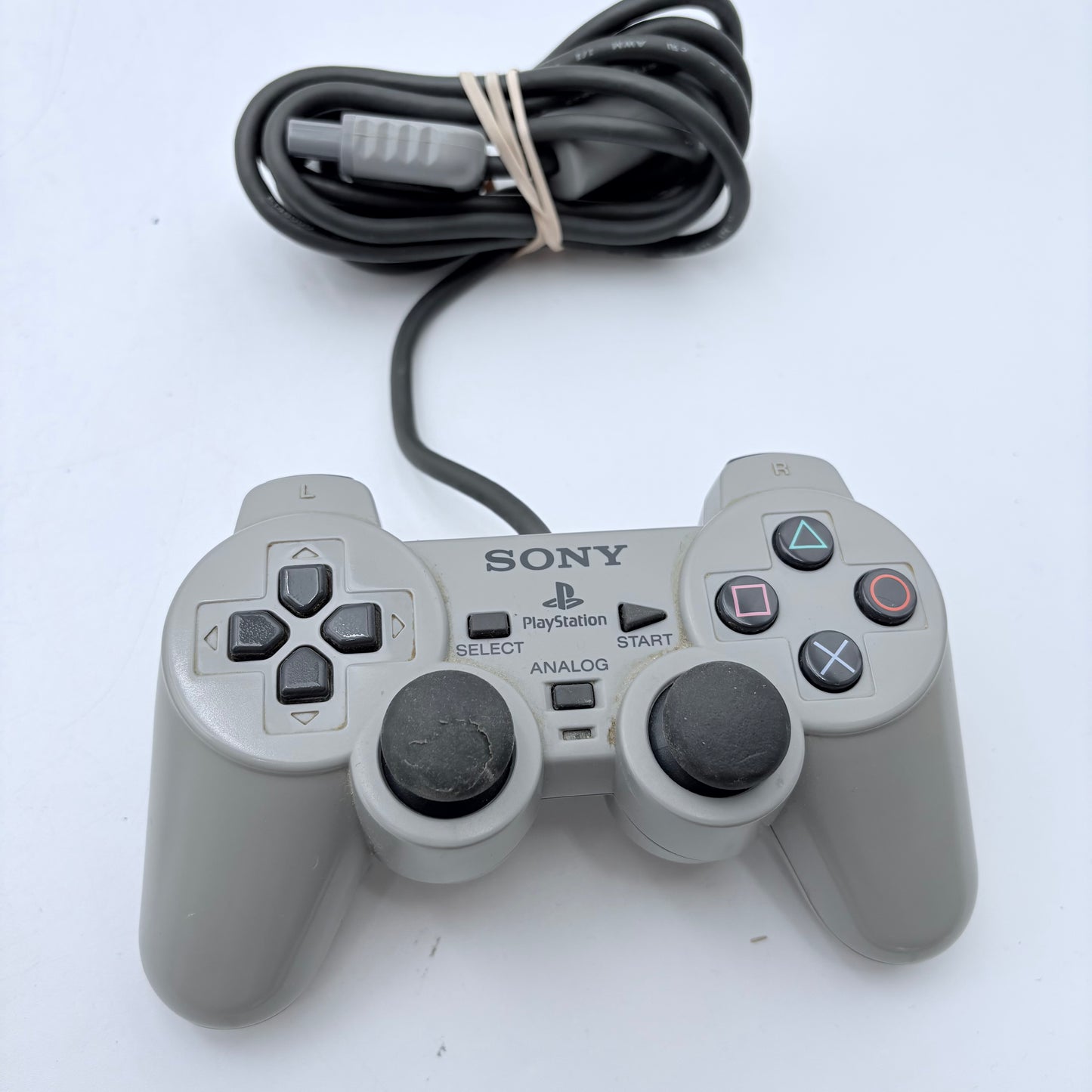 Sony PlayStation 1 SCPH-7501 Gray Video Game Console READ
