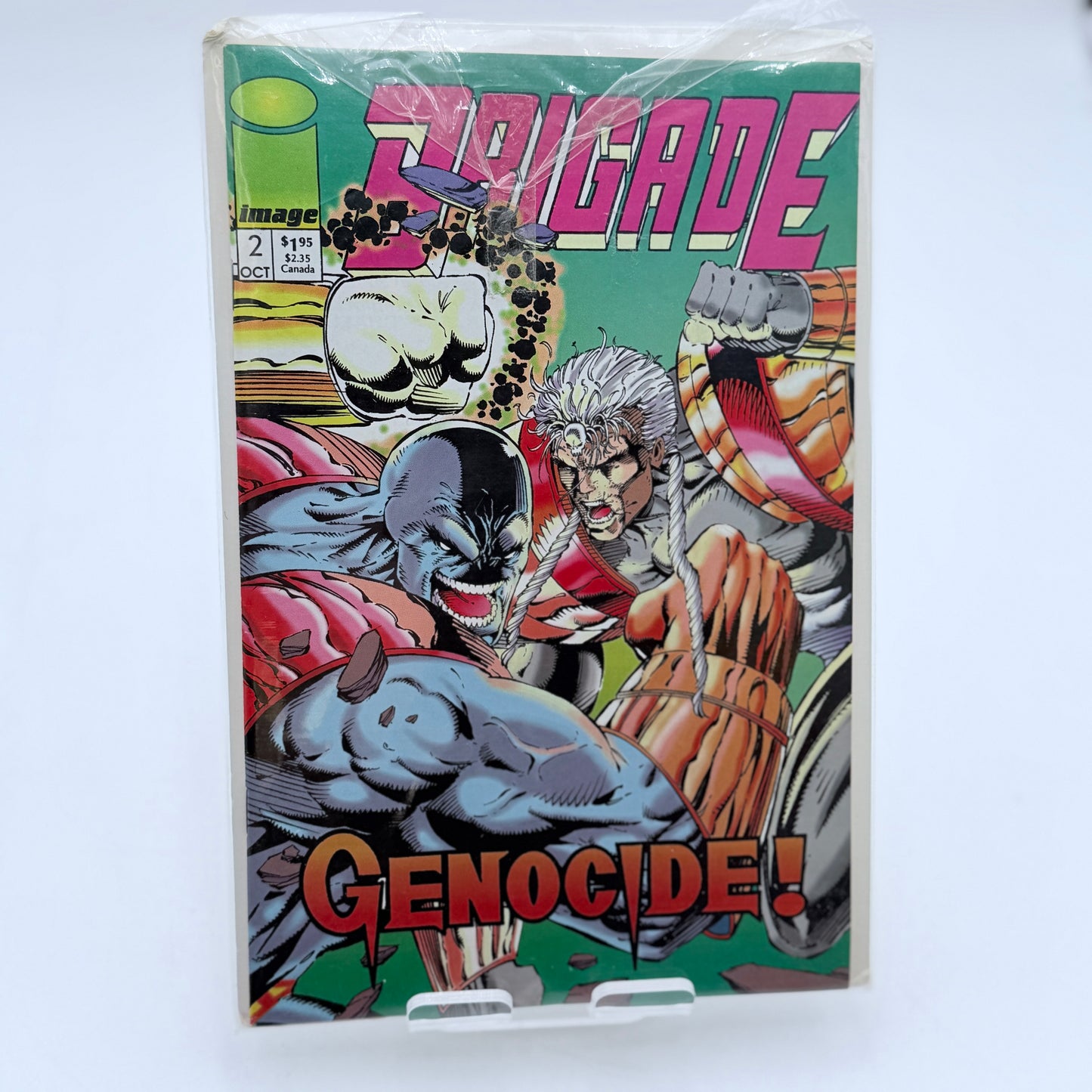 Image Comics Varied Lot Wildcats #3, Pitt #1, SHI Cyblade #1, Brigade #2, Brigade #3