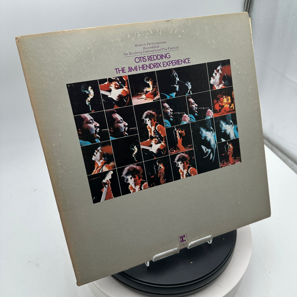 OTIS REDDING JIMI HENDRIX EXPERIENCE At The Monterey LP 1970 Reprise MS 2029 VG