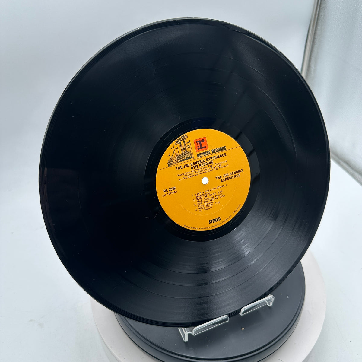 OTIS REDDING JIMI HENDRIX EXPERIENCE At The Monterey LP 1970 Reprise MS 2029 VG
