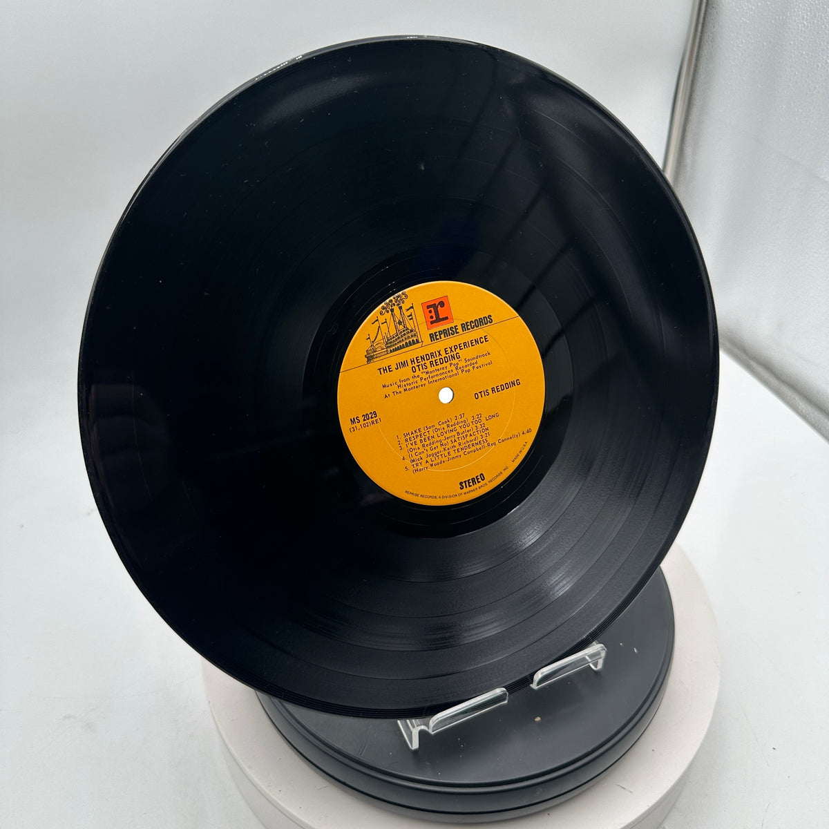 OTIS REDDING JIMI HENDRIX EXPERIENCE At The Monterey LP 1970 Reprise MS 2029 VG