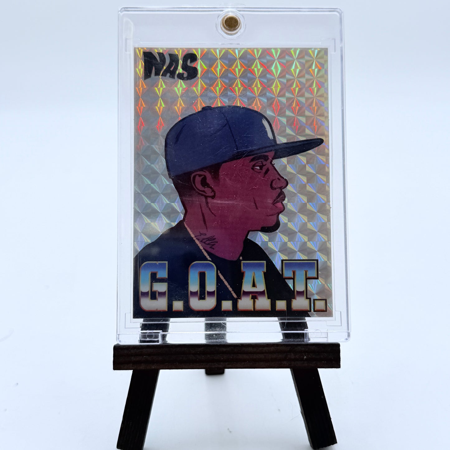 Rare G.O.A.T Hip Hop Stickers - Complete Set Featuring Big Pun, Biggie, NAS, ODB