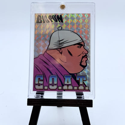 Rare G.O.A.T Hip Hop Stickers - Complete Set Featuring Big Pun, Biggie, NAS, ODB