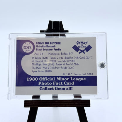 Sober! Lot of Griselda Hip Hop Cards