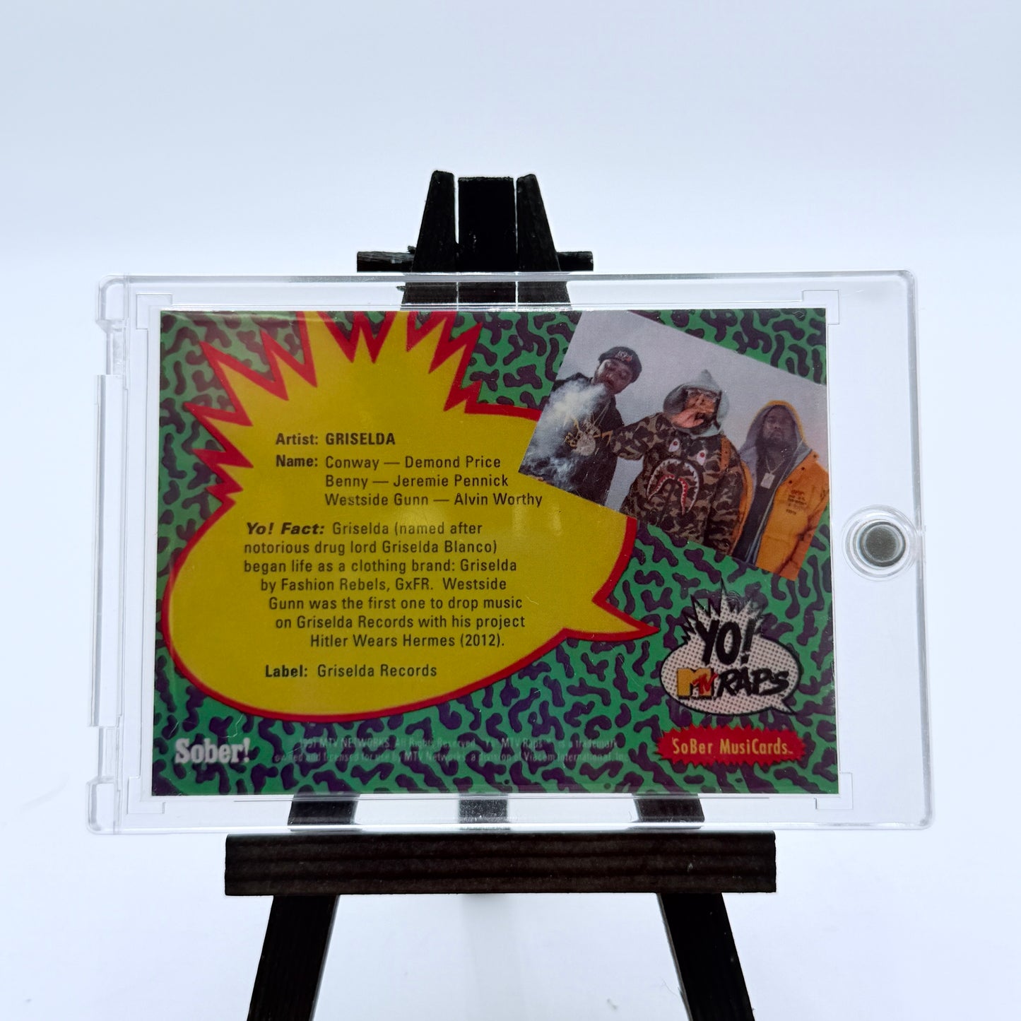 Sober! Lot of Griselda Hip Hop Cards