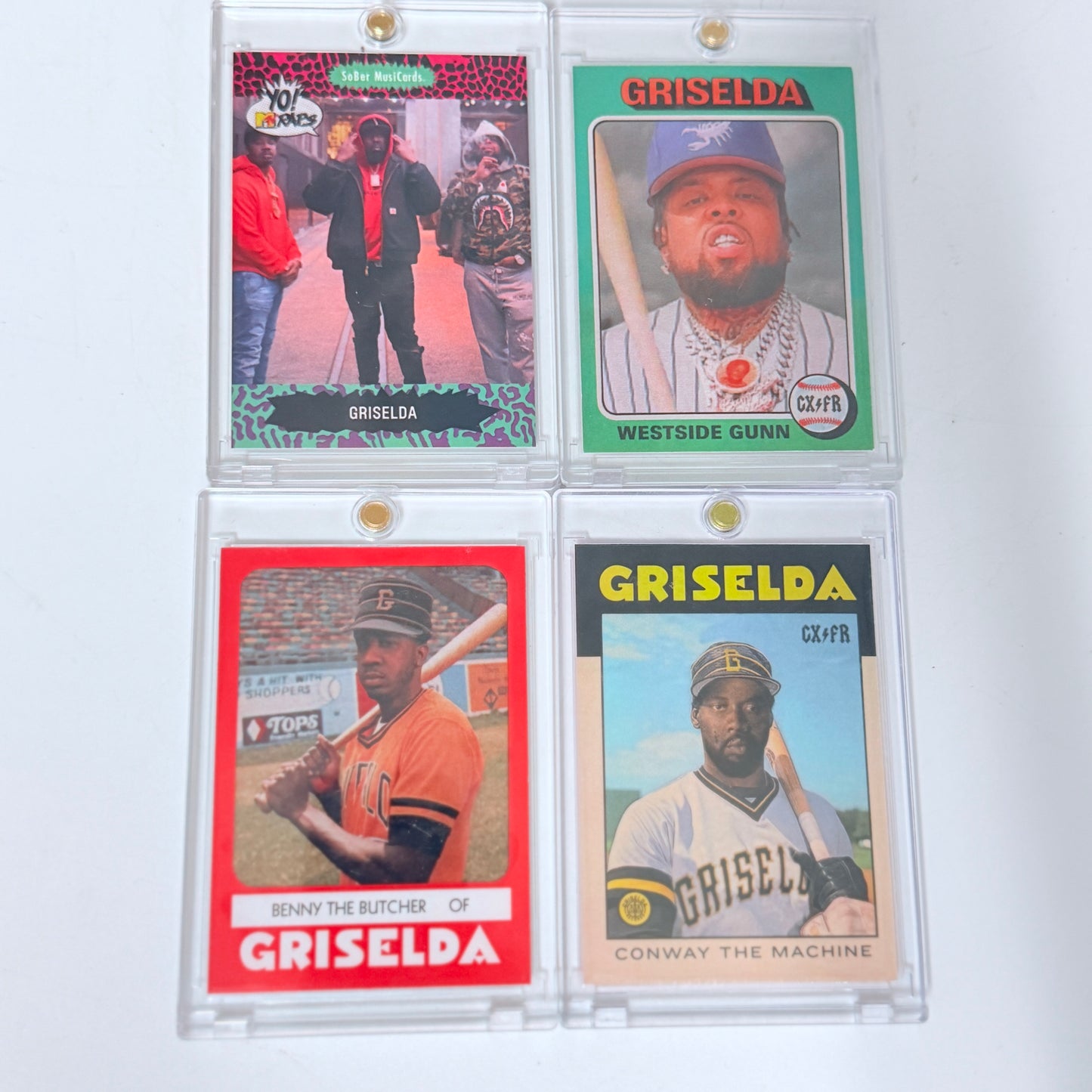Sober! Lot of Griselda Hip Hop Cards