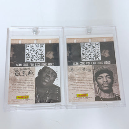 2013 Panini HRX Black Friday SP Limited Notorious B.I.G & Snoop Dogg RC Lot